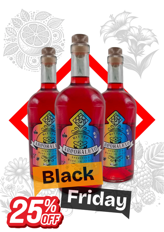 Arcobaleno Bitter 70cl 3x bundle