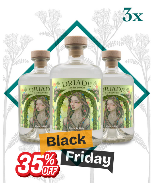 Driade London Dry Gin Bundle 3x 70cl